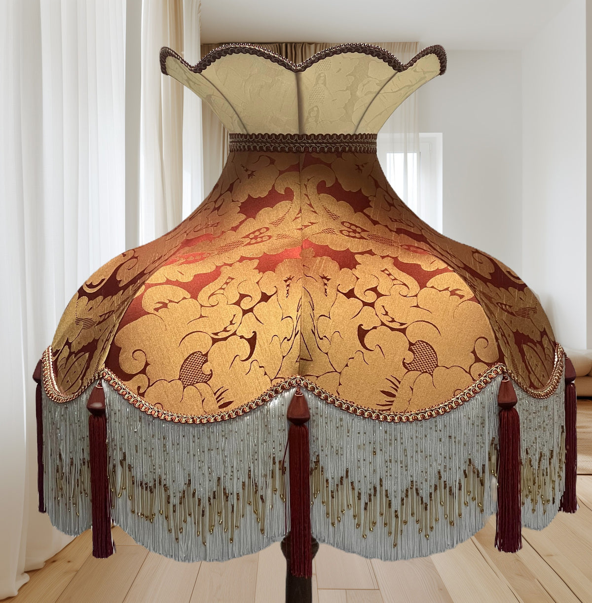 Katie Lampshade Damask