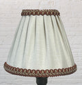 Candle Lampshade Cream Pleated