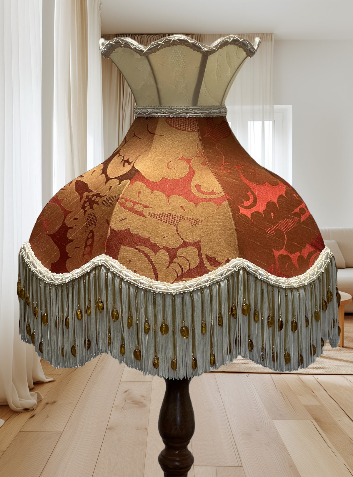 Katie Lampshade Damask