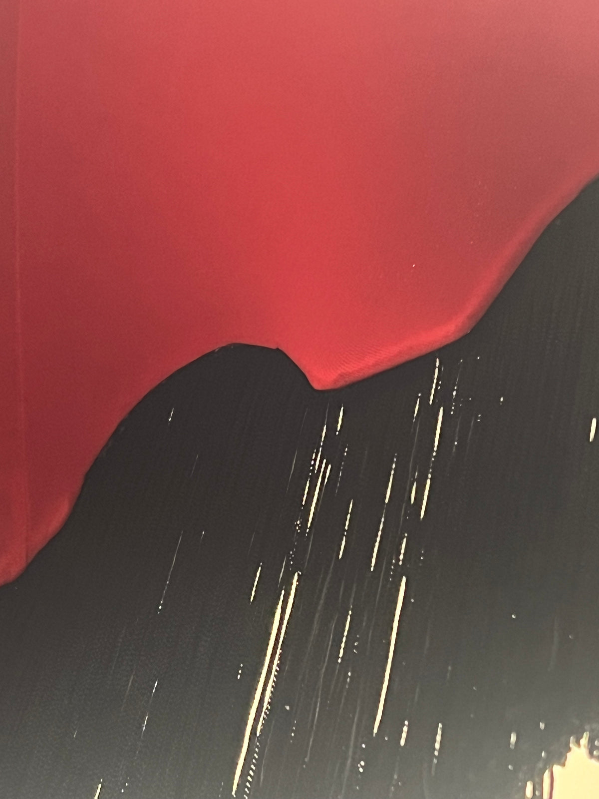 Murano Lampshade Black/Red