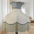 Katie Lampshade Cream Duck Egg