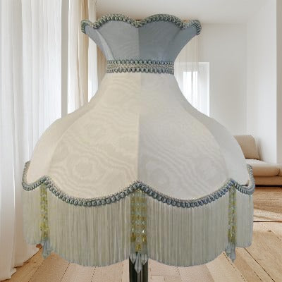 Katie Lampshade Cream Duck Egg