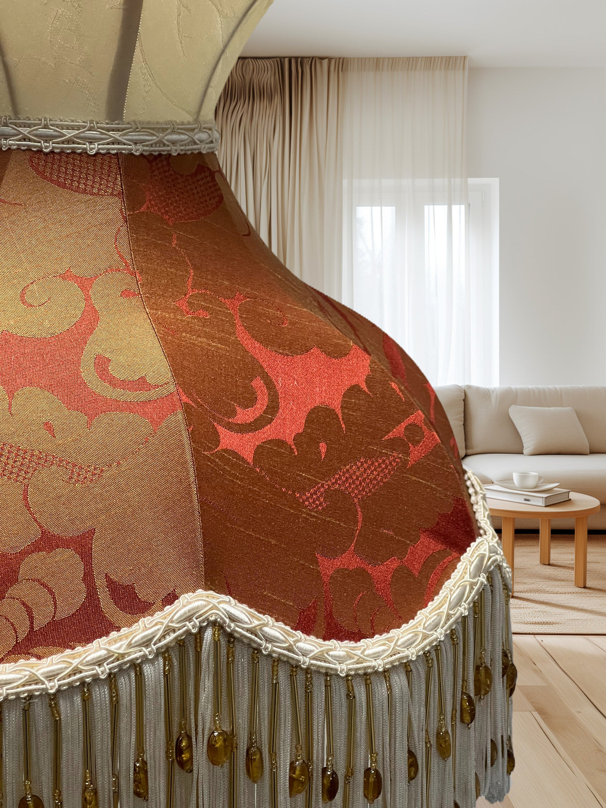 Katie Lampshade Damask