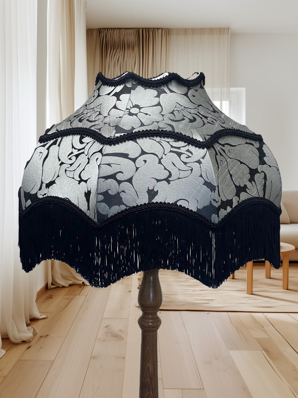 Maia Lampshade Damask